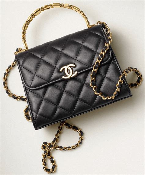 chanel classic chain purse|chanel clutch with chain 2023.